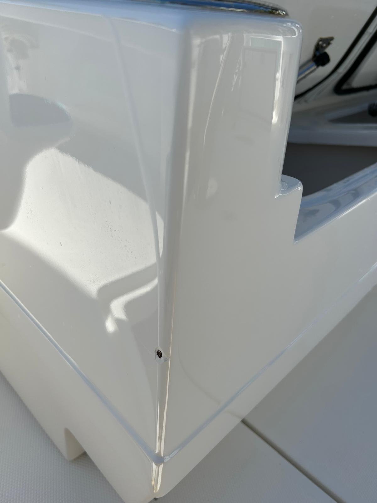 Mirror finish paint correction on luxury car, Panama City