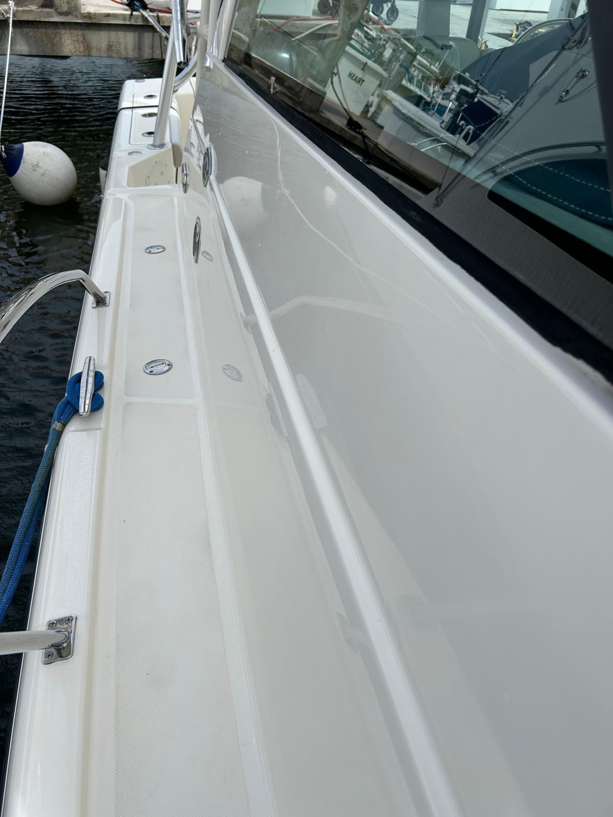 Pursuit 345 Offshore ceramic coating, Florida Panhandle